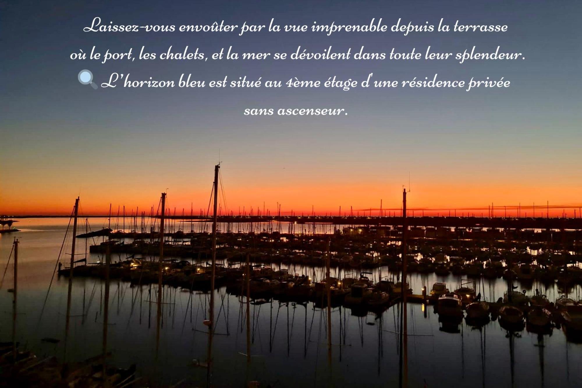 - L'Horizon Bleu - Cocon Romantique Avec Vue Mer Panoramique Gruissan Bagian luar foto